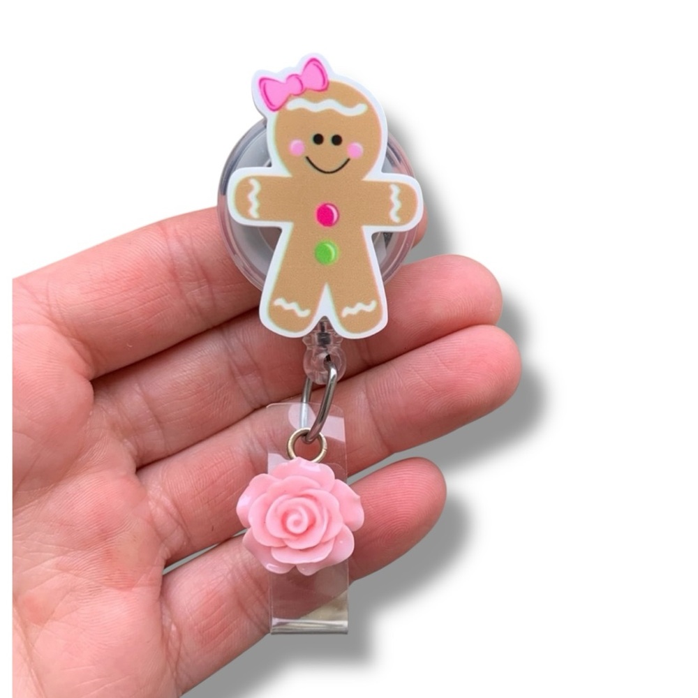 Gingerbread Badge Holder
